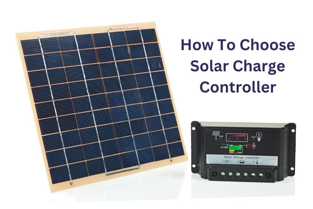 How To Select Solar Charge Controller