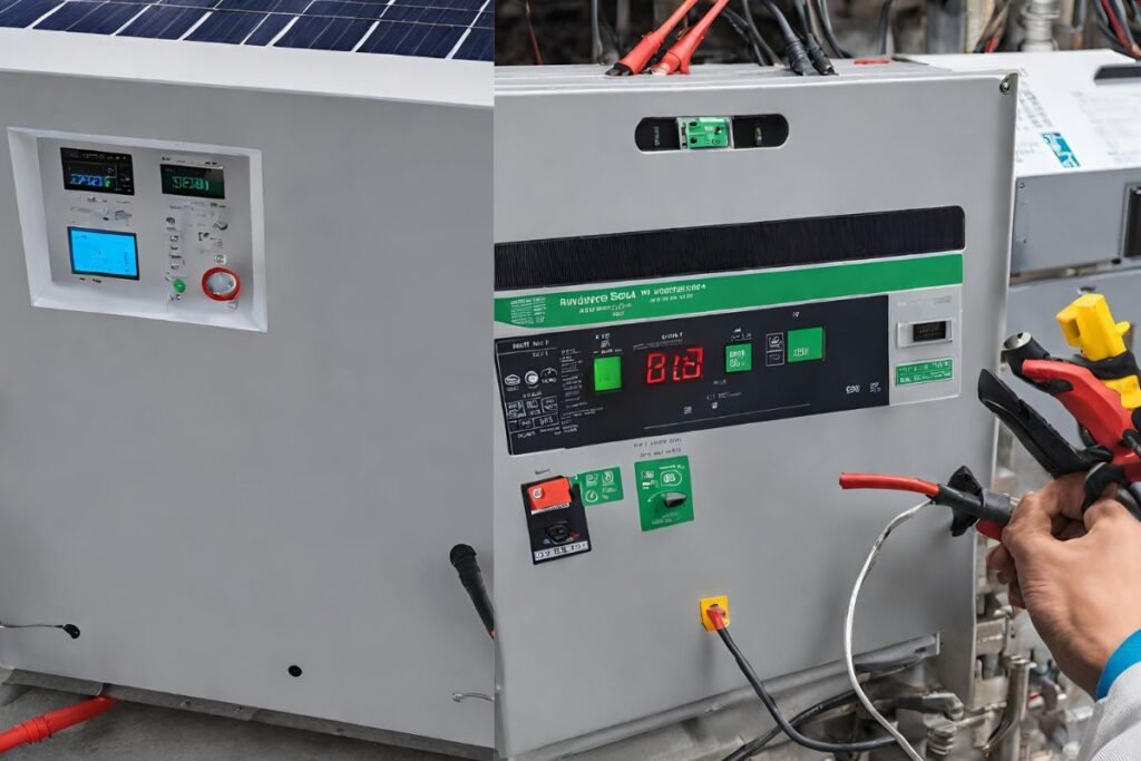 Solar inverter maintenance