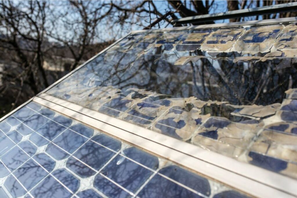 Partially Transparent Solar Panels